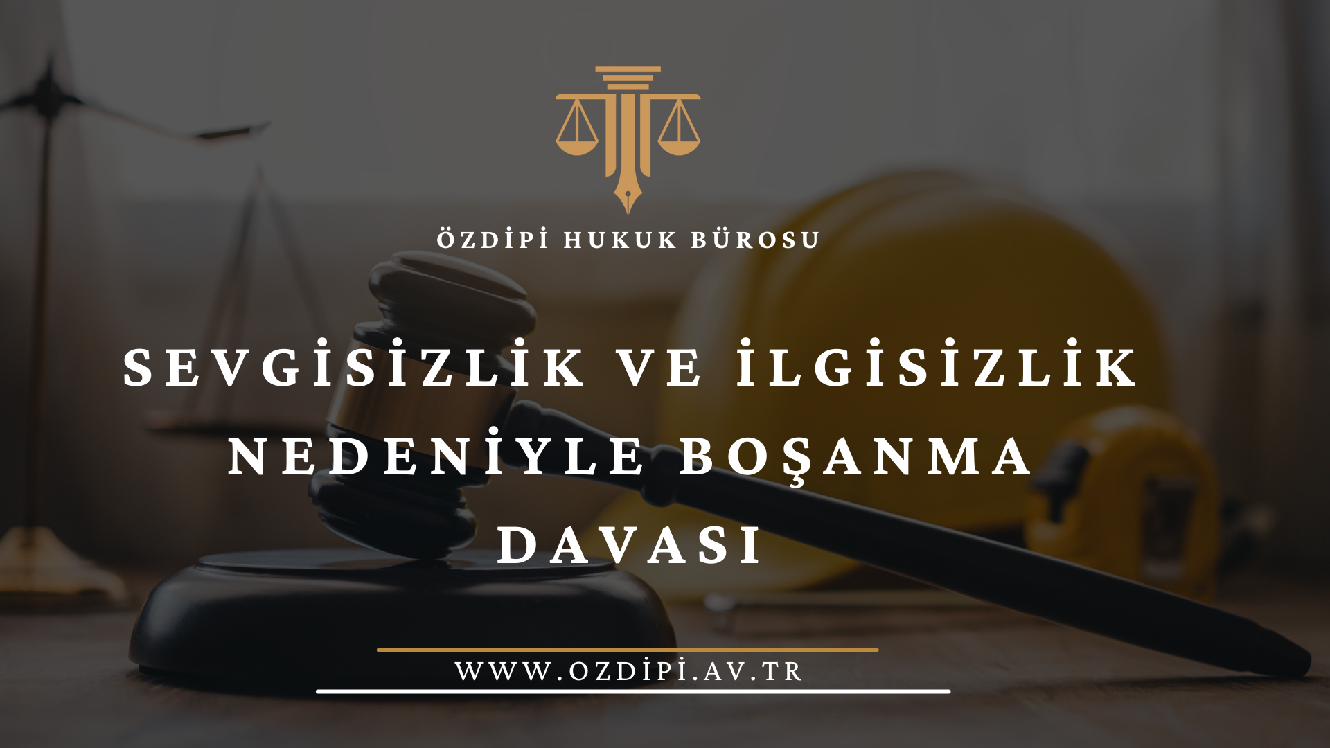 SEVGİSİZLİK VE İLGİSİZLİK NEDENİYLE BOŞANMA DAVASI